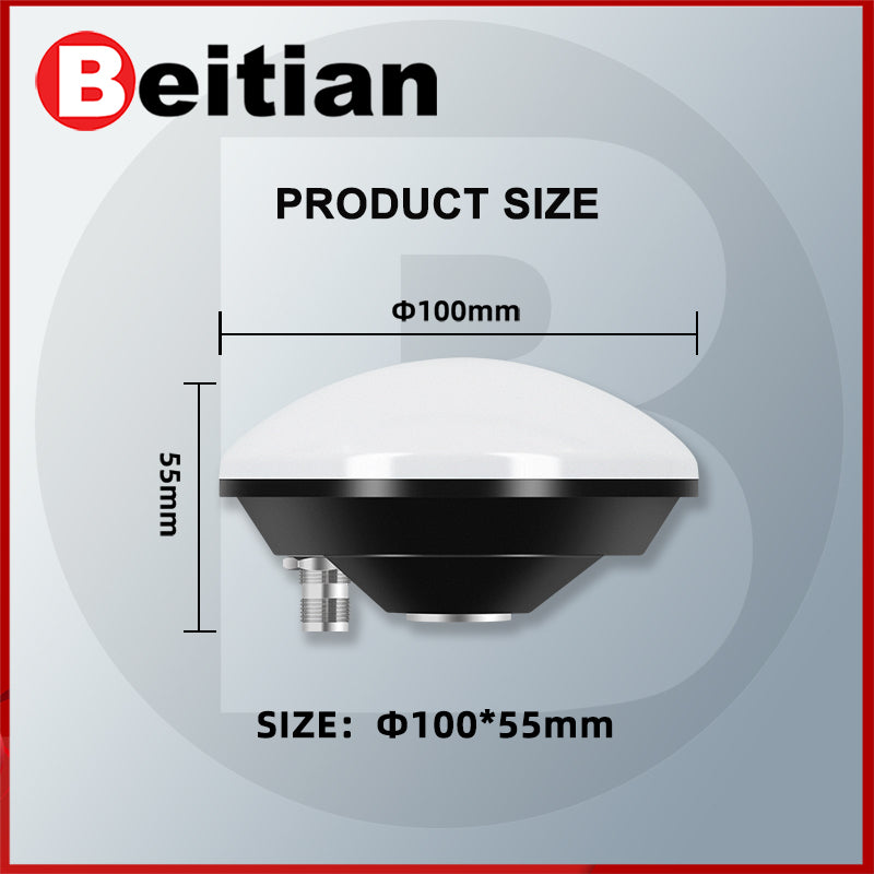 Beitian miniaturization four-star full-frequency satellite navigation antenna high gain high sensitivity high reliability BT-208 Beitian miniaturization four-star full-frequency satellite navigation antenna high gain high sensitivity high reliability BT-208